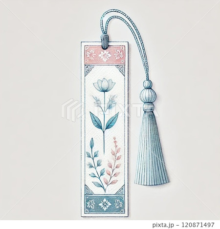 栞の水彩画イラスト 120871497