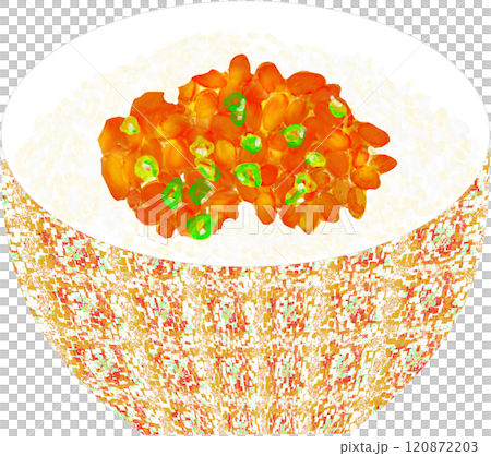 納豆飯圖 納豆飯圖 120872203