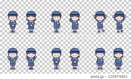 男女幼稚園小朋友01 120874881