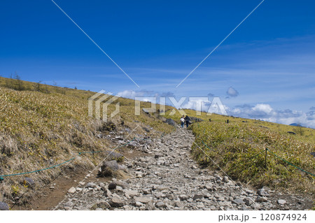 【長野県】霧ヶ峰登山道 【長野県】霧ヶ峰登山道 120874924