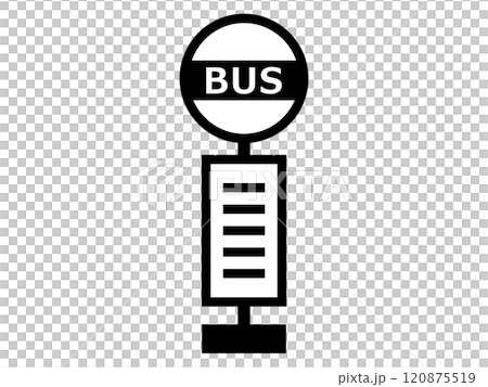 巴士站圖標 120875519