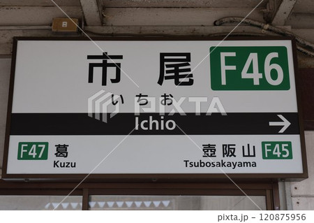 市尾駅駅名標 120875956