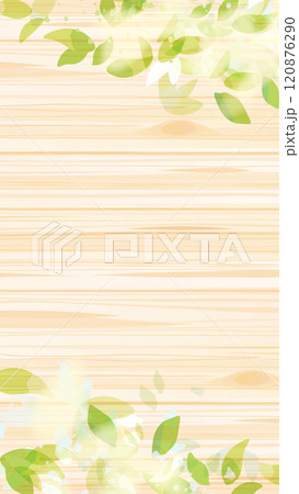 緑　グリーン背景イラスト 120876290