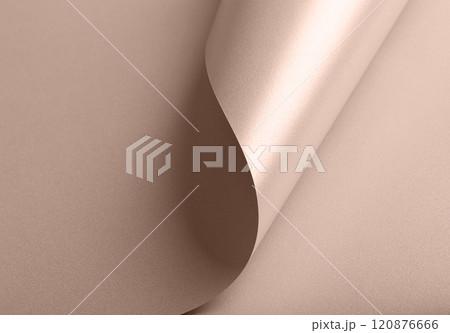 PANTONE 17-1230 Mocha Mousse paper background in soft brown and beige tones 120876666