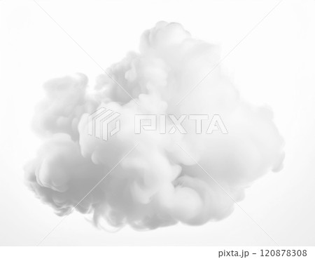 白い煙 120878308