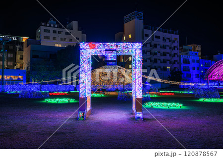 約100万球の輝き　冬の天文館ミリオネーション2025 120878567