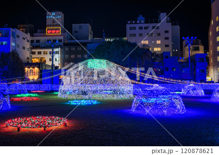 約100万球の輝き　冬の天文館ミリオネーション2025 120878621