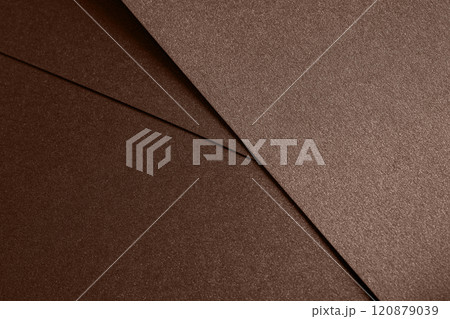 Mocha mousse hue on a fashion-forward paper backdrop 120879039