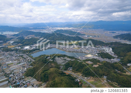 南国市の空撮 120881385
