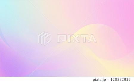 抽象的なパステルカラーのアート・デザイン背景素材イラスト 120882933