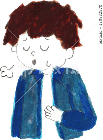 ほっと安心する男の子 ほっと安心する男の子 120882970
