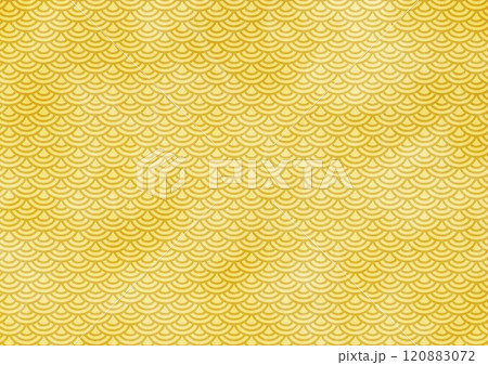 金色の鱗柄背景 金色の鱗柄背景 120883072