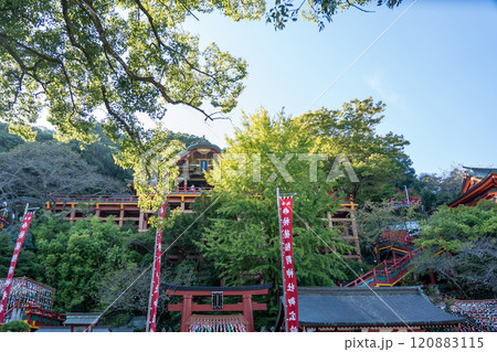 佐賀県鹿島市 日本三大稲荷の一つ祐徳稲荷神社の本殿 佐賀県鹿島市 日本三大稲荷の一つ祐徳稲荷神社の本殿 120883115