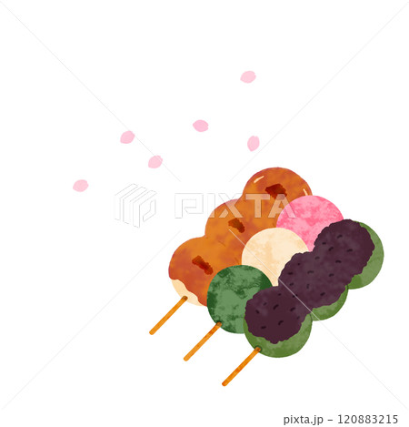 花びらとお団子 120883215