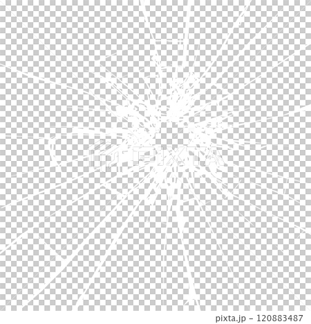 亀裂のイラストPNG画像1 120883487