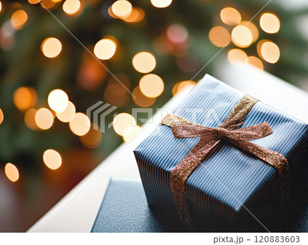 blue Christmas gifts 120883603