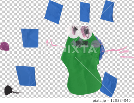 Child frog/rain production 120884040