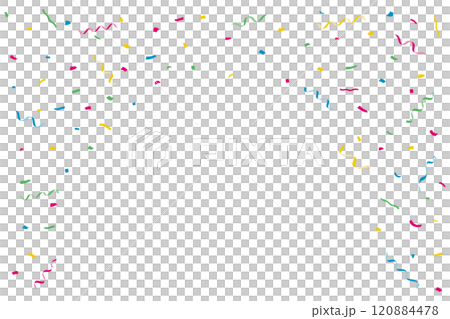 紙吹雪のベクターイラスト 120884478