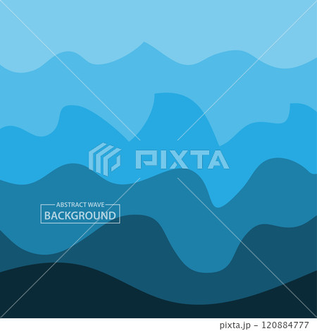 Water Wave Background Design, Abstract Vector Blue Ocean Walpaper Template Water Wave Background Design, Abstract Vector Blue Ocean Walpaper Template 120884777