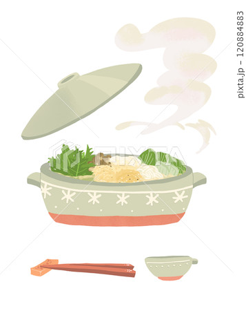 鶏のつくね鍋 120884883