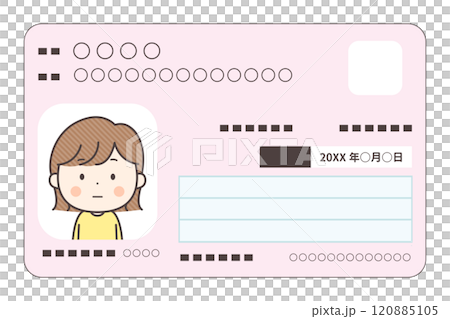 Woman's My Number Card 120885105