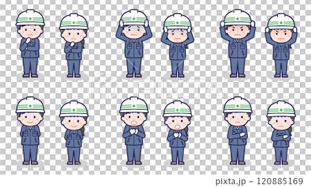男女建築工人05 120885169