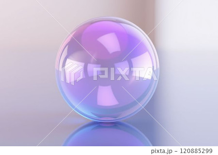 パステルカラーのシャボン玉 120885299