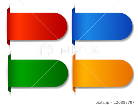 Colorful Abstract Banner Design 120885797