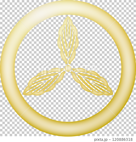 家族徽章土佐橡木[黃金] 120886318