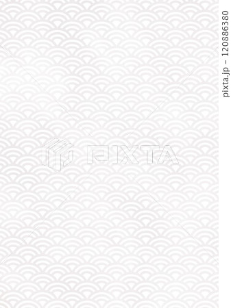 グレー色の鱗柄背景 グレー色の鱗柄背景 120886380