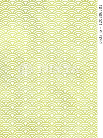 緑色の鱗柄背景 緑色の鱗柄背景 120886381