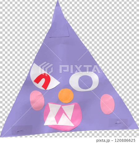 子供の制作したオニばいきん 120886625