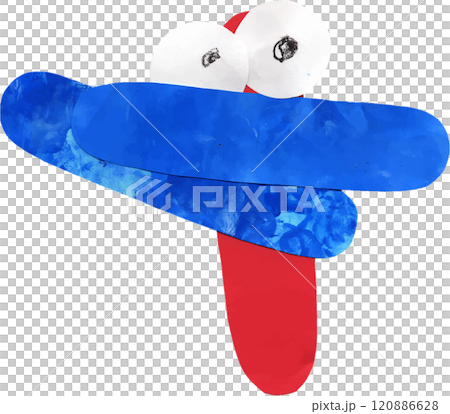 子供の制作したとんぼ 子供の制作したとんぼ 120886628