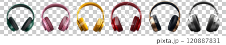 A set of headphones 120887831
