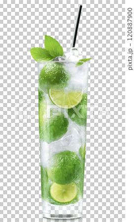 Refreshing mojito sparkling with mint and lime, perfect for summer gatherings and joyous celebrations. Generative AI Refreshing mojito sparkling with mint and lime, perfect for summer gatherings and joyous celebrations. Generative AI 120887900