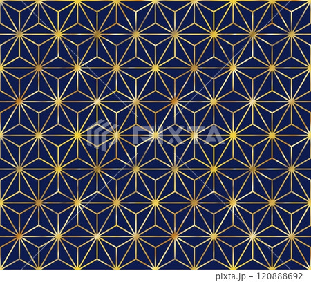 麻の葉文様 H-8 麻の葉文様 H-8 120888692