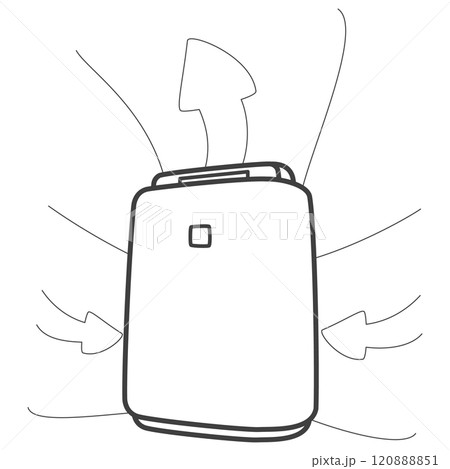 空気清浄機（空気循環） 120888851