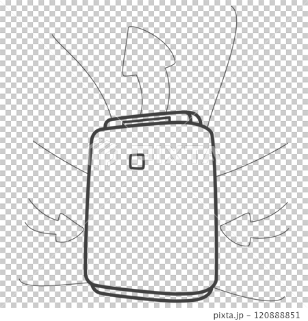 空気清浄機（空気循環） 120888851