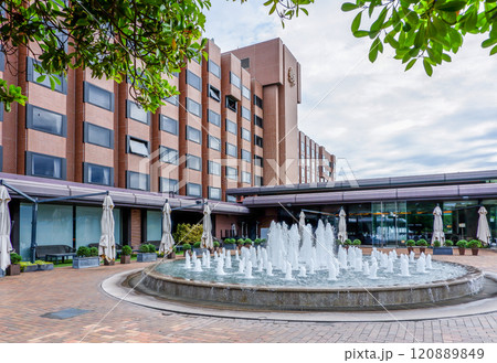 噴水を見る城山ホテル鹿児島 噴水を見る城山ホテル鹿児島 120889849
