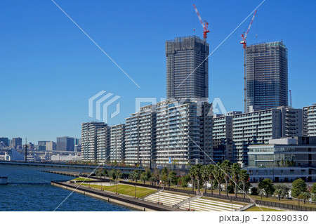 東京都中央区晴海周辺のマンション群 東京都中央区晴海周辺のマンション群 120890330