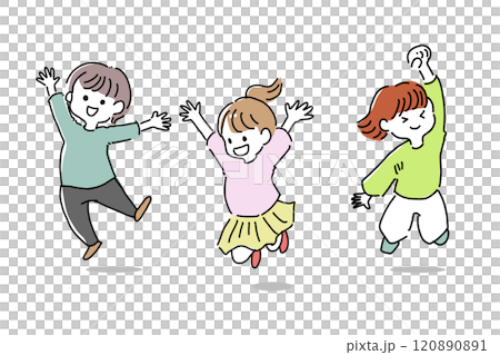 Children to jump 120890891