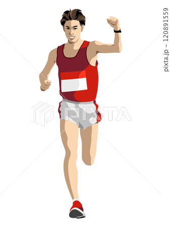 マラソンランナー 120891559