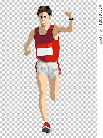 マラソンランナー 120891559