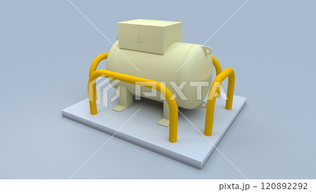 LPガスバルクのイメージイラスト 120892292