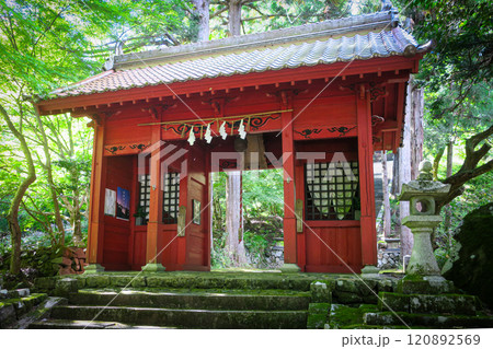 鳥取・八頭郡若桜町 若桜神社 神門 鳥取・八頭郡若桜町 若桜神社 神門 120892569