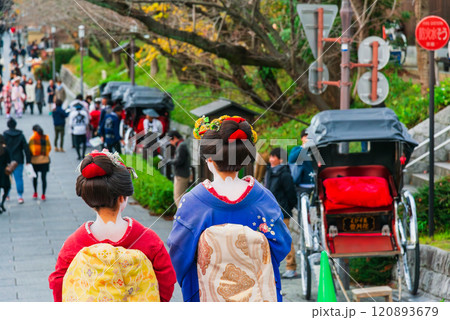京都・祇園・舞妓さん　イメージ 120893679
