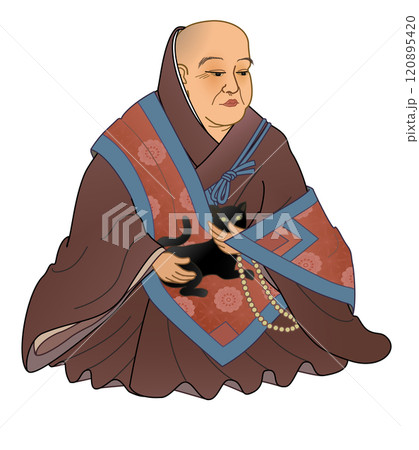 宇多天皇と猫 120895420