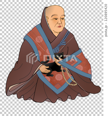 宇多天皇と猫 120895420