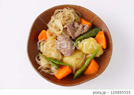 豚肉の肉じゃが　 120895555