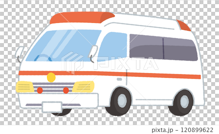 救急車のイラスト 120899622